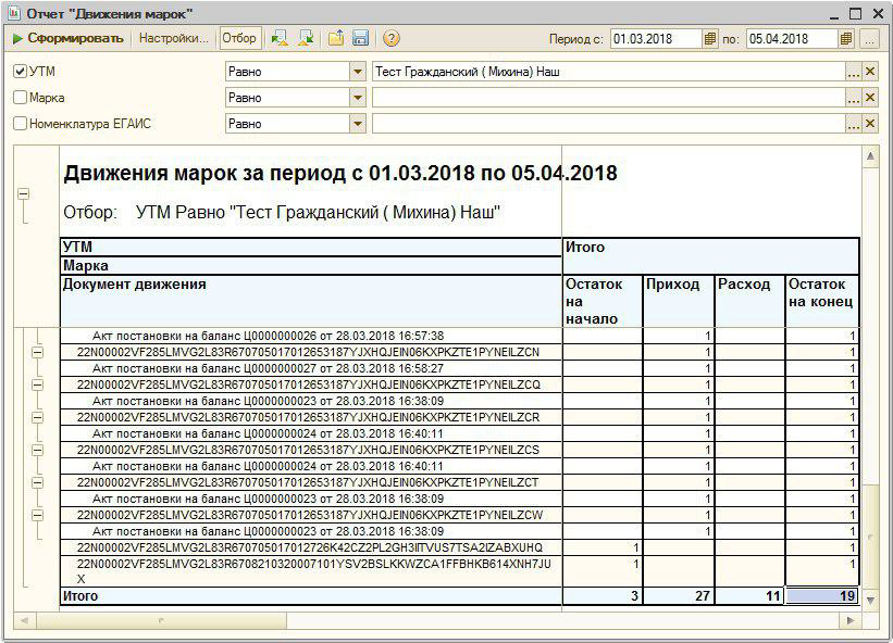 Отчет движения медикаментов за текущий месяц excel